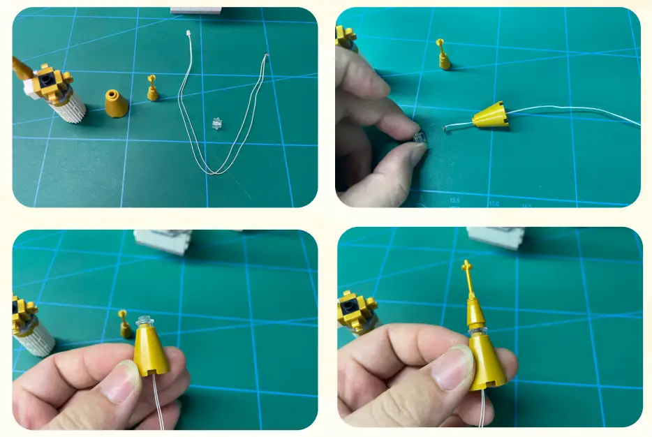 GAME OF BRICKS 75276 Light Kit for Stormtrooper Helmet - Fig15