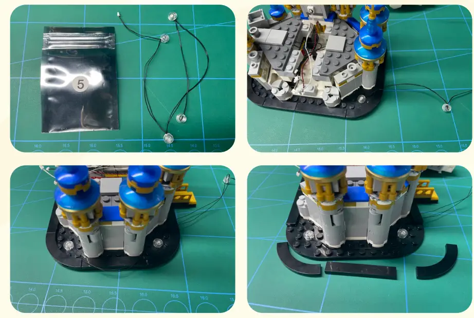 GAME OF BRICKS 75276 Light Kit for Stormtrooper Helmet - Fig22