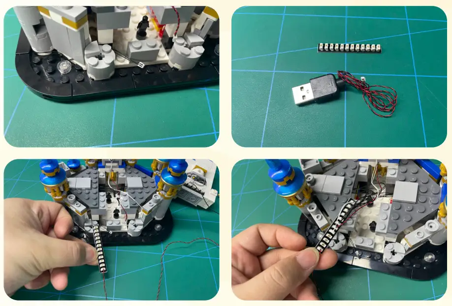 GAME OF BRICKS 75276 Light Kit for Stormtrooper Helmet - Fig25