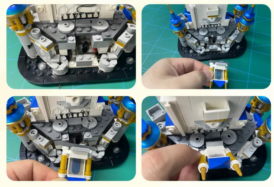 GAME OF BRICKS 75276 Light Kit for Stormtrooper Helmet - Fig27