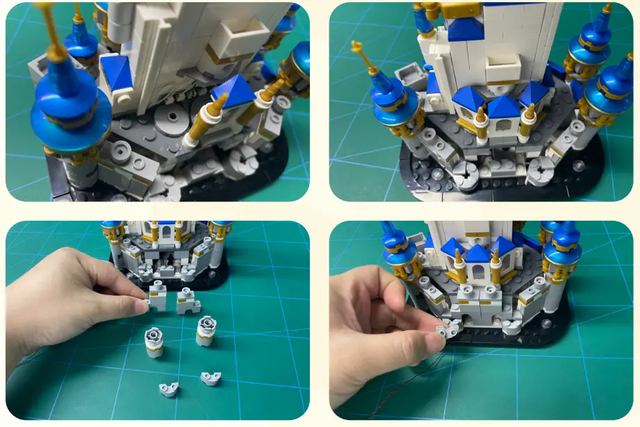 GAME OF BRICKS 75276 Light Kit for Stormtrooper Helmet - Fig28