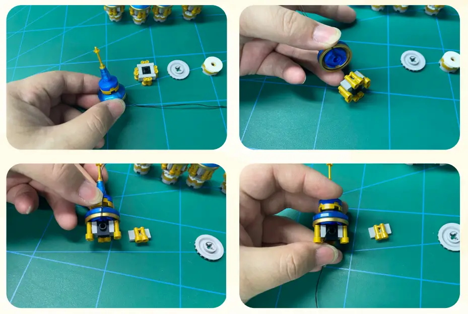 GAME OF BRICKS 75276 Light Kit for Stormtrooper Helmet - Fig3