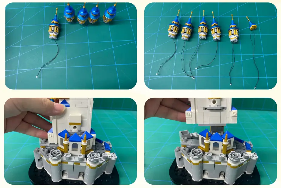 GAME OF BRICKS 75276 Light Kit for Stormtrooper Helmet - Fig4