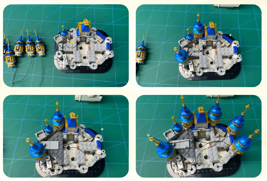 GAME OF BRICKS 75276 Light Kit for Stormtrooper Helmet - Fig9