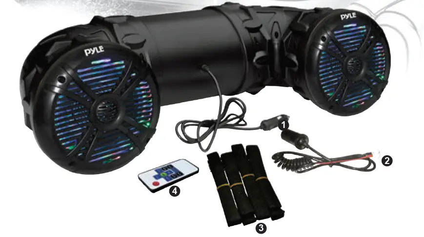 Marine ATV Powered Speakers (1)