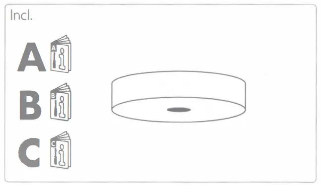 PHILIPS 9454100248 Hue Fair Ceiling Light fig 1