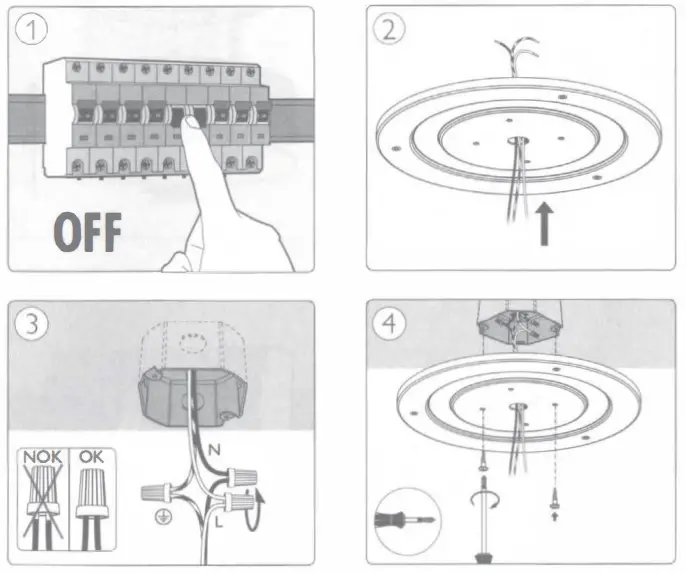 PHILIPS 9454100248 Hue Fair Ceiling Light fig 6