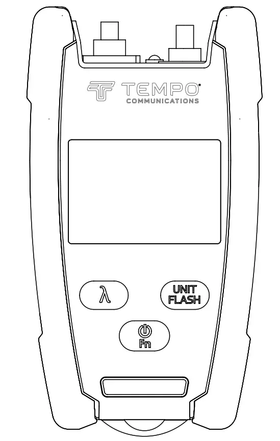 Tempo Opm210/opm220 Fiber Optic Power Meter User Manual Tempo Opm210/opm220 Fiber Optic Power Meter User Manual