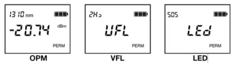 OPM or VFL or LED function