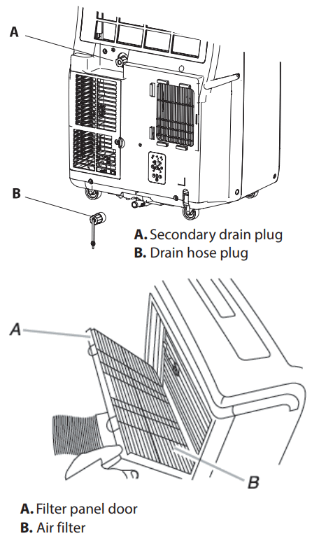 Whirlpool PACW212HP Portable Air Conditioner - FIGURE 6