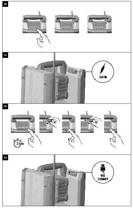 HILTI R 6-22 Jobsite Radios 8