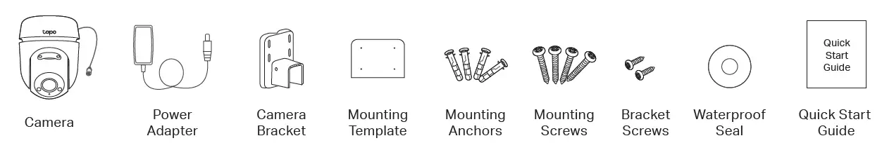 tp-link Tapo C500 Outdoor Pan-Tilt Security Wi-Fi Camera 1