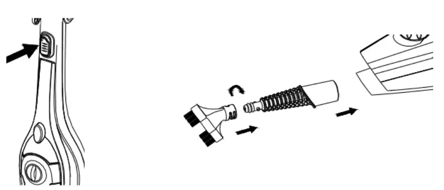 kogan KAMOPSTM11J 11-In-1 Steam - ocks into place