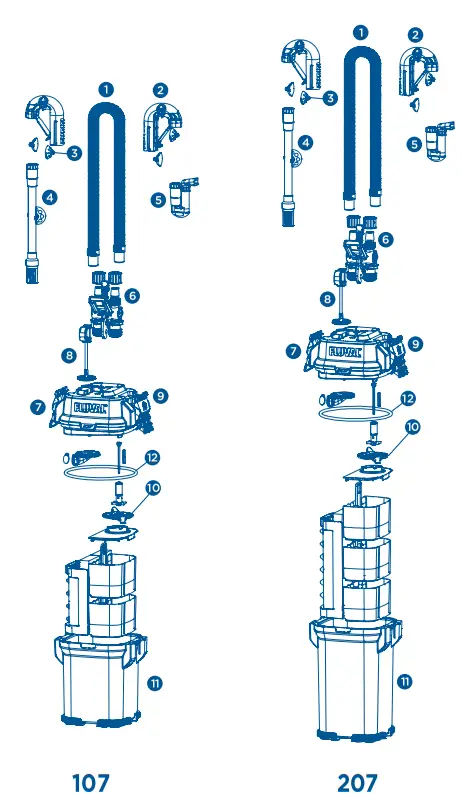 FLUVAL 07 Series Canister Filters - Fig 16