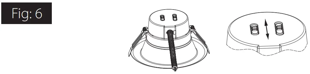 INSTALLATION WITH EXISTING FRAME