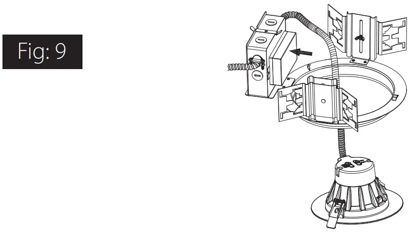 INSTALLATION WITH EXISTING FRAME