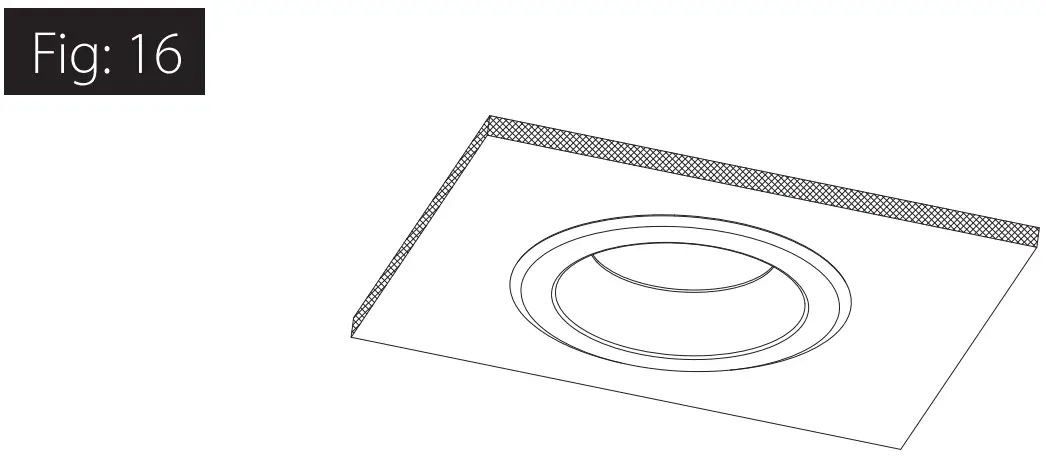 INSTALLATION WITHOUT EXISTING FRAME