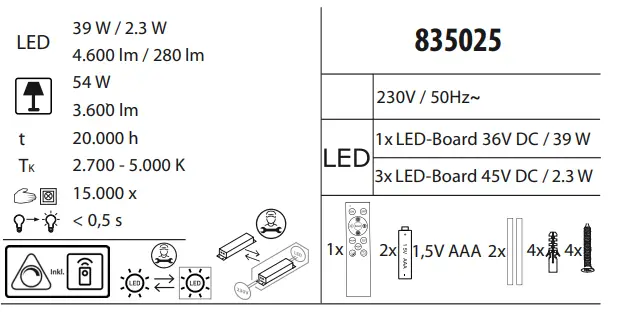 Paul Neuhaus 6436 Ceiling Light-fig1