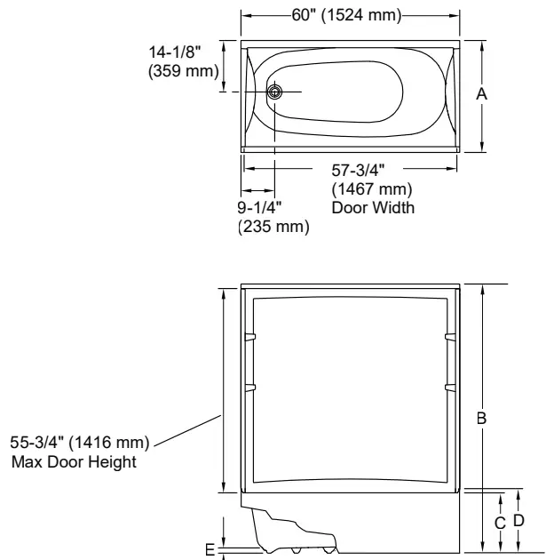 STERLING-71341820-0-Polyresin-and-Fiberglass-Rectangular-Right-Drain-Alcove-Soaking-Bathtub-FIG-23