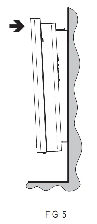 Hanging The Unit On The Wall Bracket