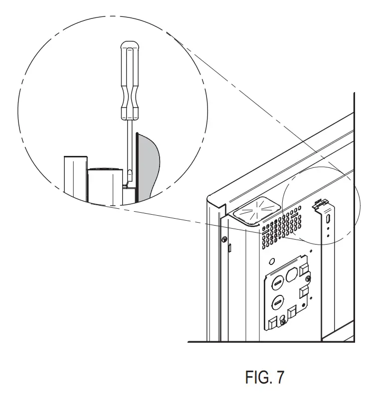 Removing The Unit From The Wall Rack