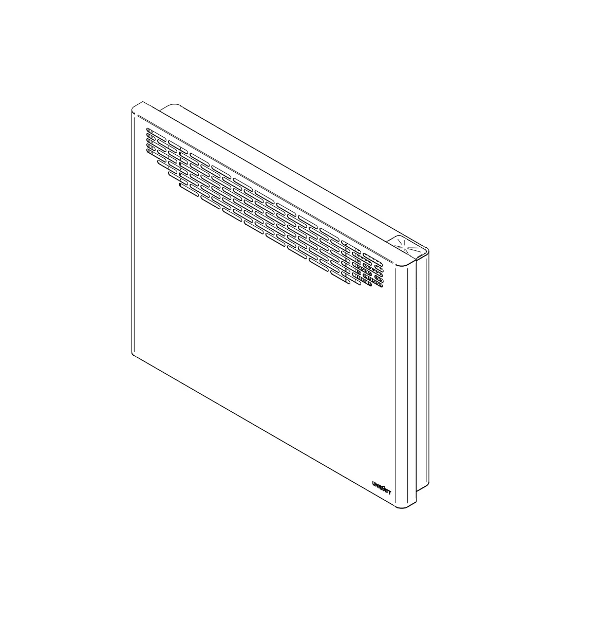 Uniwatt Uhc Convector With Built-in Thermostat User Guide
