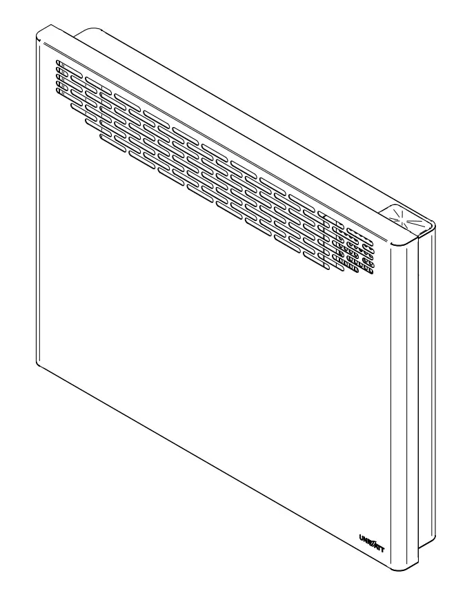 UNIWATT UHC Convector with Built-In Thermostat