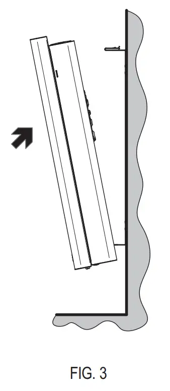 Hanging The Unit On The Wall Bracket