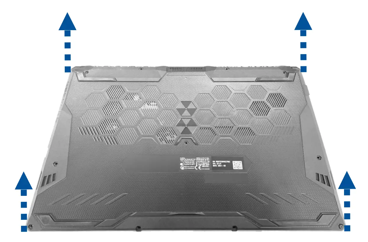 Removing the base cover