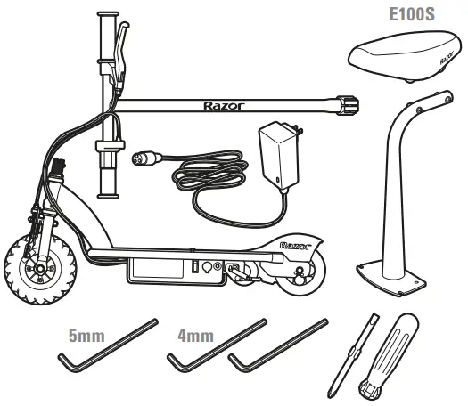 Razor E100 Glow Electric Scooter - E150