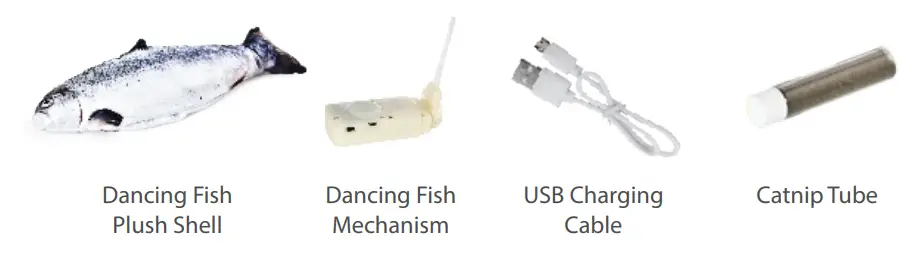 frisco 263524 Interactive Electric-Flopping-Fish-Cat-Toy-with-Catnip-FIG- (1)