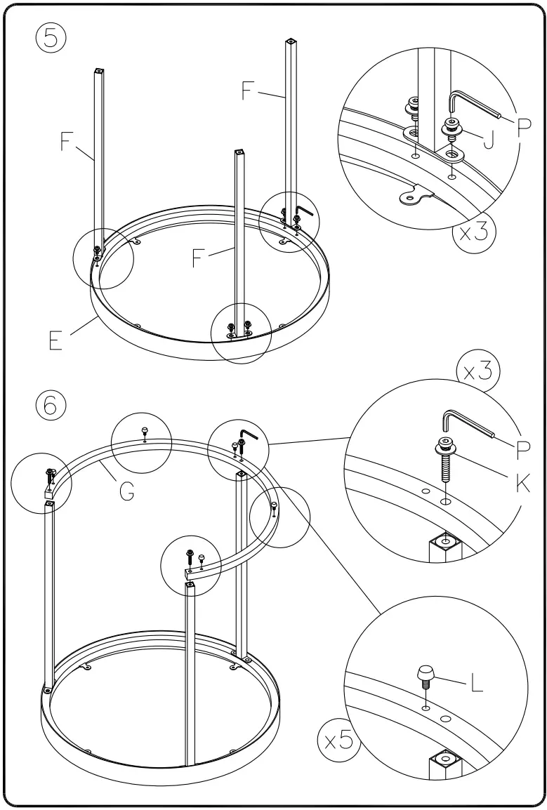 ASHLEY T936-16 Living Room Windron Nesting End Table fig 4