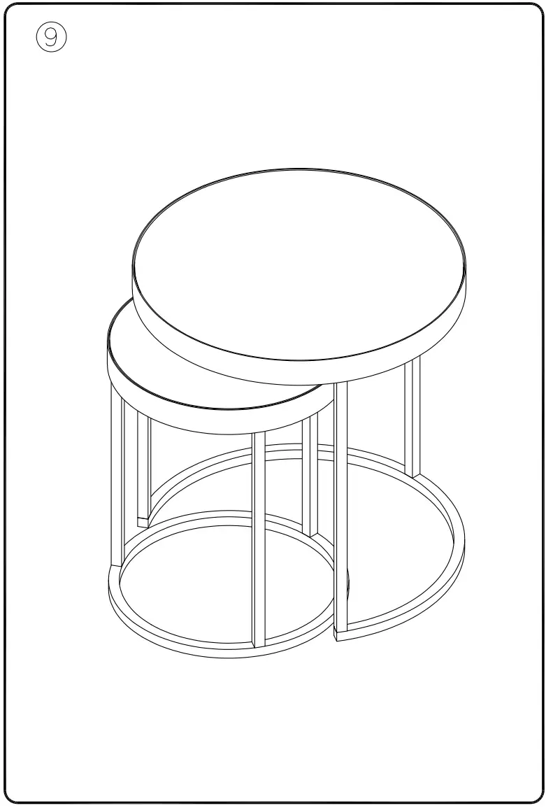 ASHLEY T936-16 Living Room Windron Nesting End Table fig 6