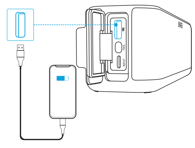 ANKER Soundcore Boost A3145 -Charging USB Devices