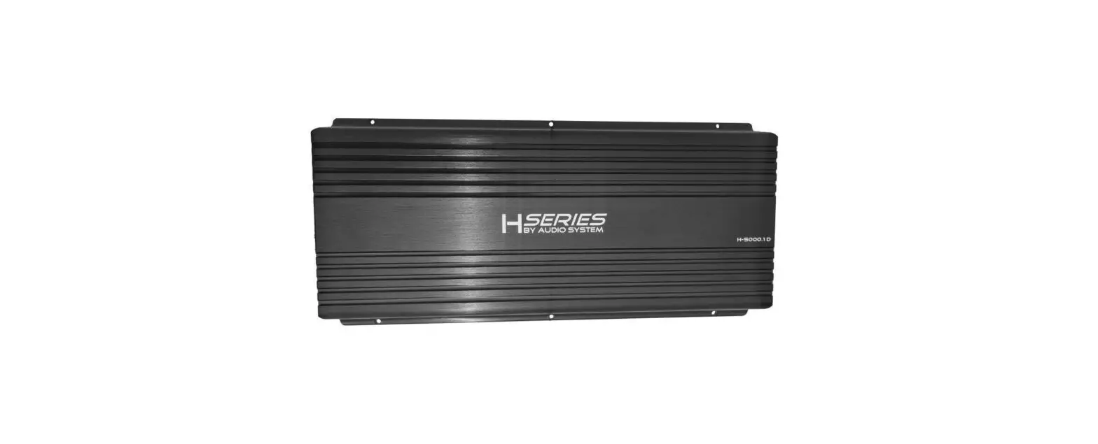 Audio System H-5000.1 D High-performance Car-amplifier Owner's Manual