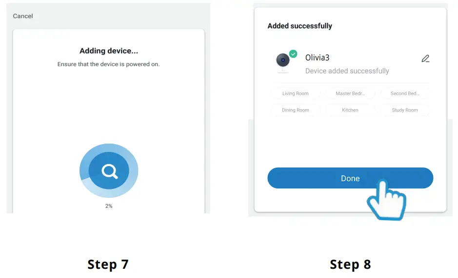 Time2 Olivia3 WiFi Camera - figure 11