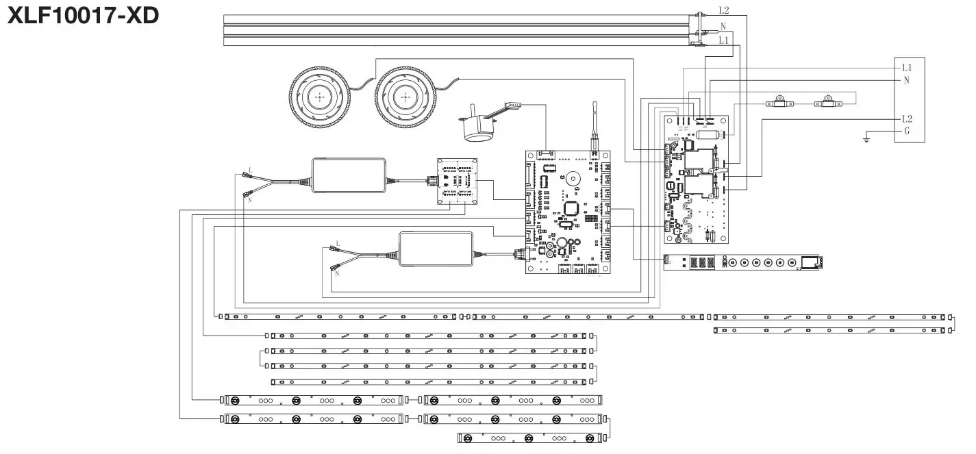 Dimplex XLF5017-XD Built-in Electric Fireplace - XLF10017-XD