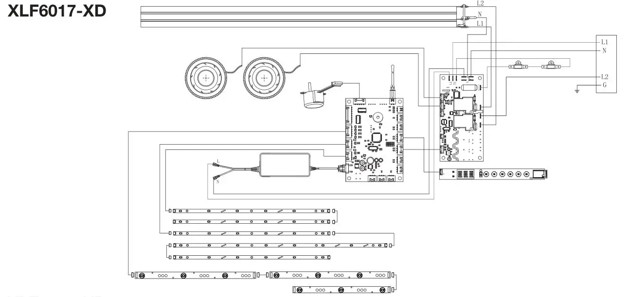 Dimplex XLF5017-XD Built-in Electric Fireplace - XLF6017-XD
