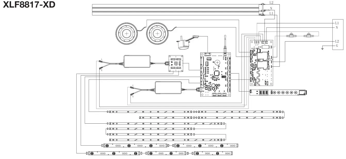Dimplex XLF5017-XD Built-in Electric Fireplace - XLF8817-XD