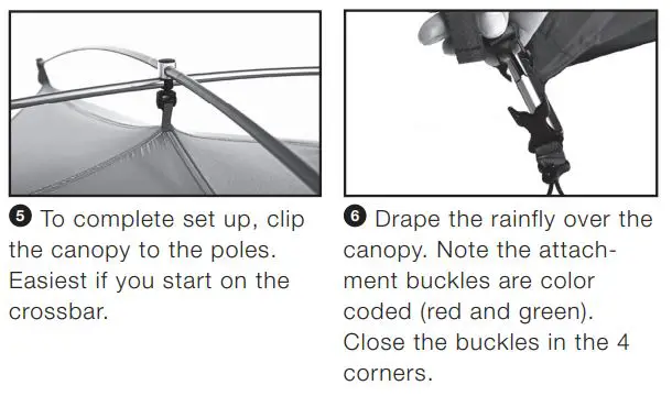 EXPED Lyra II Affordable Lightweight 3-Season Tent Instructions - SET UP