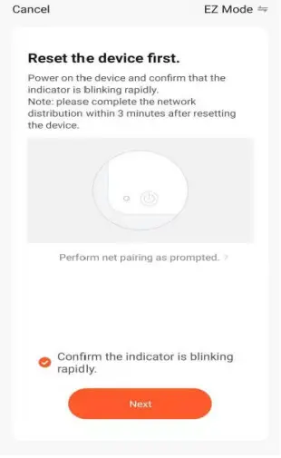electriQ P12HPW 12,000 BTU Portable Air Conditioner with Heatpump and Wifi - CONNECTING USING EZ 4