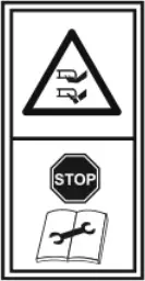 MEEC TOOLS 021743 - Symbols on the mower 3