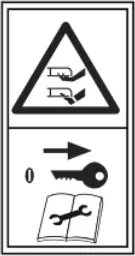 MEEC TOOLS 021743 - Symbols on the mower 5