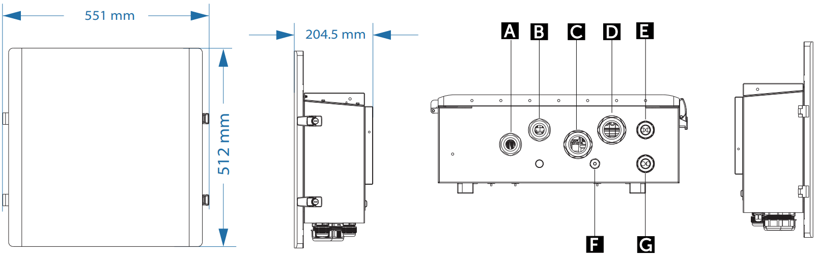SOLAX POWER X3 Matebox Advanced 3 Phase Switching Device - Overview