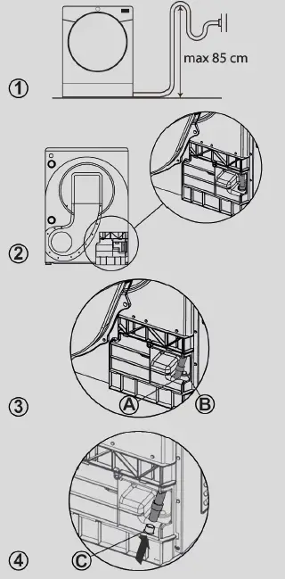 Hoover H-DRY 500 NDPEH10A2TCBEXSS tumble dryer fig3