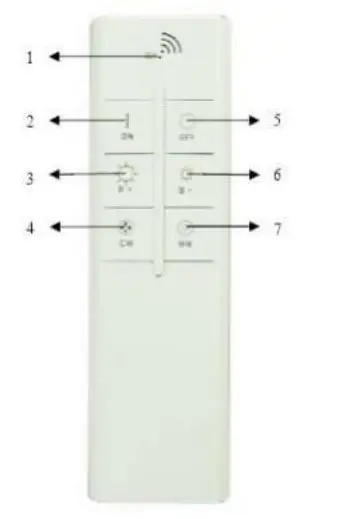 V-TAC VT-7353 LED Designer Table Lamp - fig