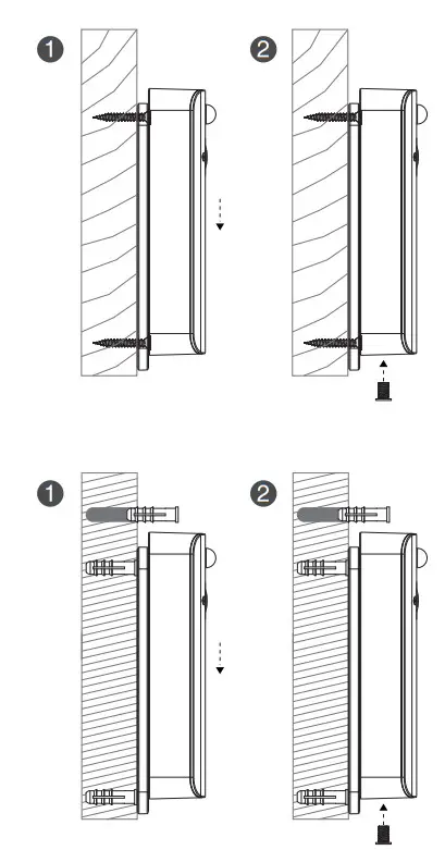 simshine SimCam Ango Video Doorbell with AI Motion - Slide