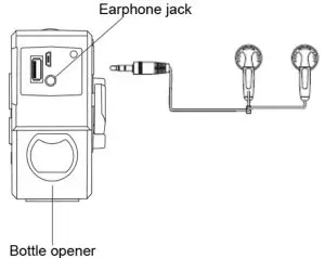 GREADIO GR-092P Emergency Weather Alert-Earphone jack
