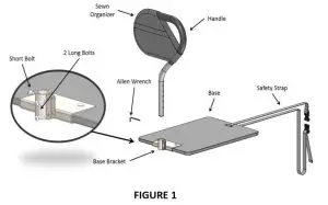 Stander 2041 Bed Cane Adult Bed Rail and Handle - Instructions