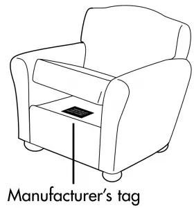 Manufacturer’s-tag